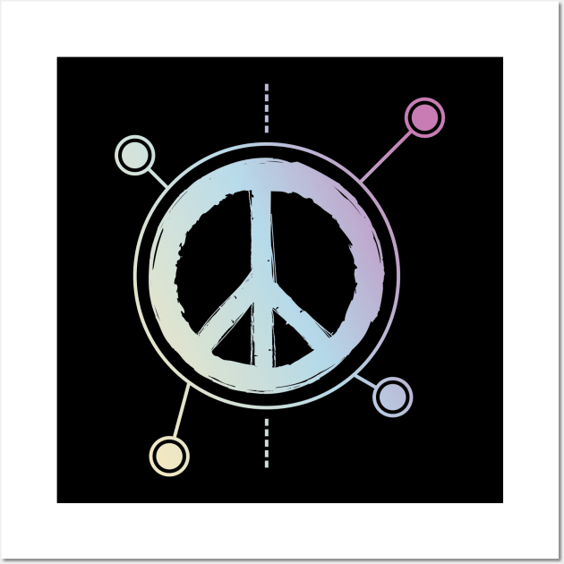 Peace Sign Wall Art by Insomnia_Project